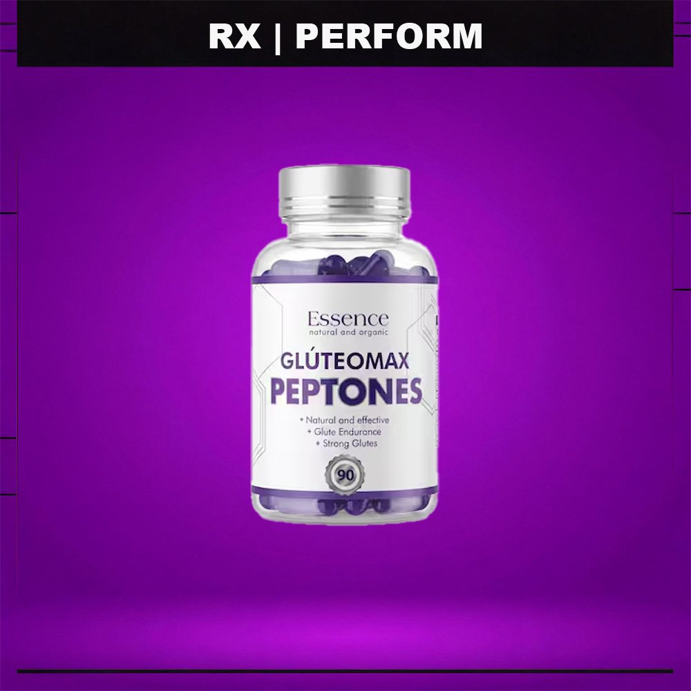 PEPTONAS Gluteomax Peptonas (Complejo Nutricional Muscular) 90 Cápsulas – Essence - Image 1