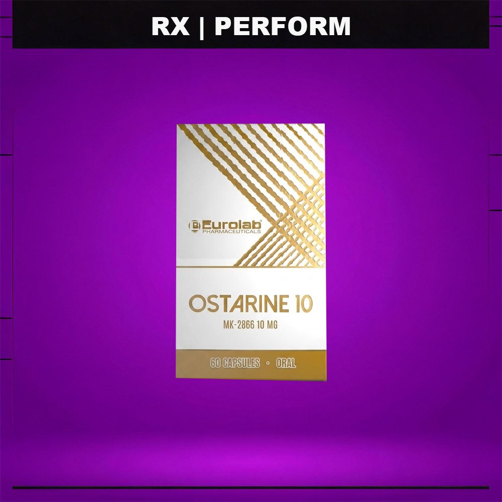 ostarine10 Ostarine 10 mg (MK-2866 / Enobosarm / SARM Oral) – Frasco con Cápsulas/Tabletas – Eurolab - Image 1