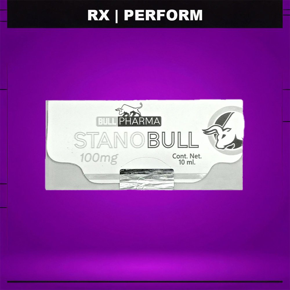 stanobull vial Stanobull Emulsión 100 mg/mL (Stanozolol / Winstrol Inyectable) – Bull Pharma - Image 1