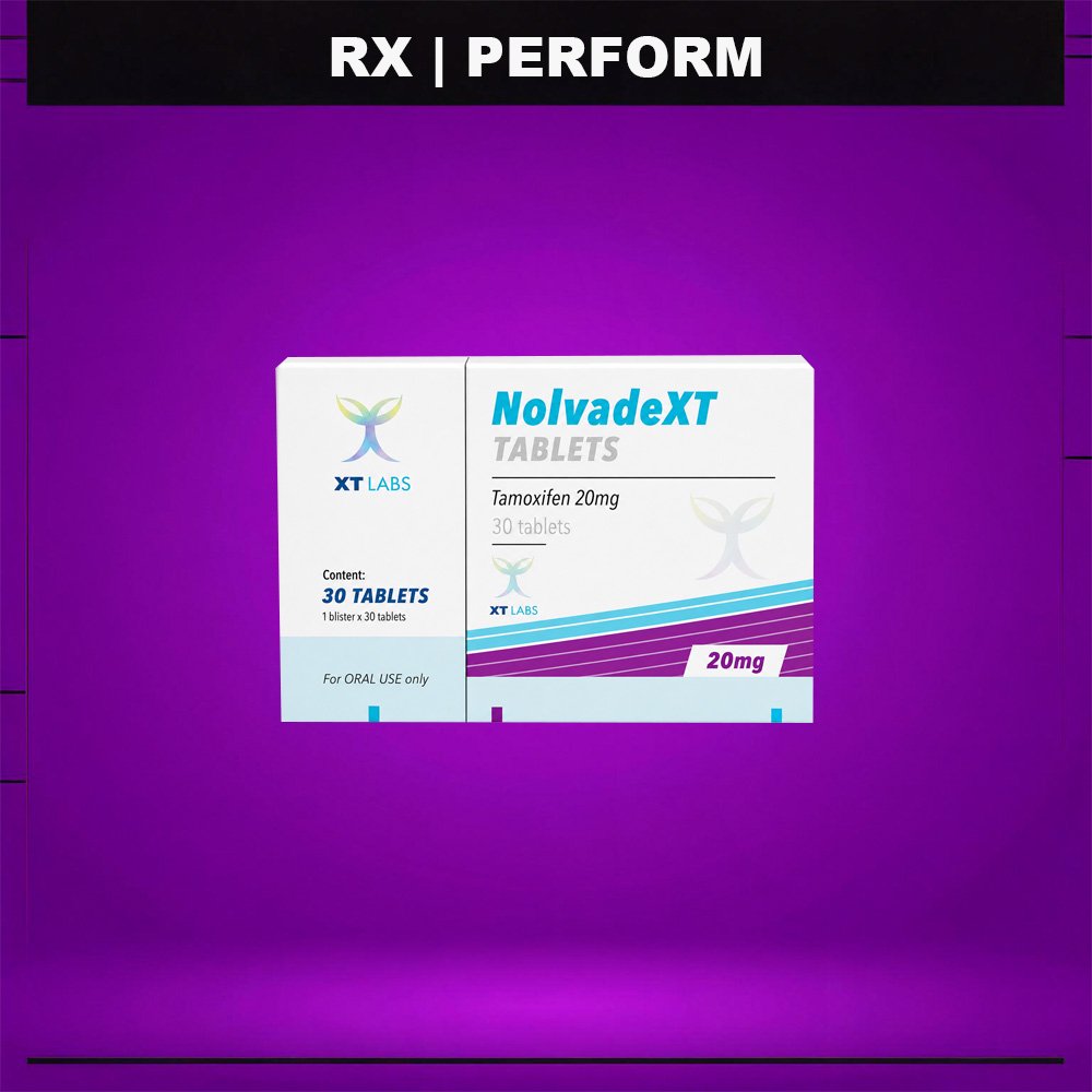 taxus Nolvadext 20 mg (Citrato de Tamoxifeno / Nolvadex / Taxus / SERM Post Ciclo PCT) – 30 Tabletas – XT Labs - Image 1