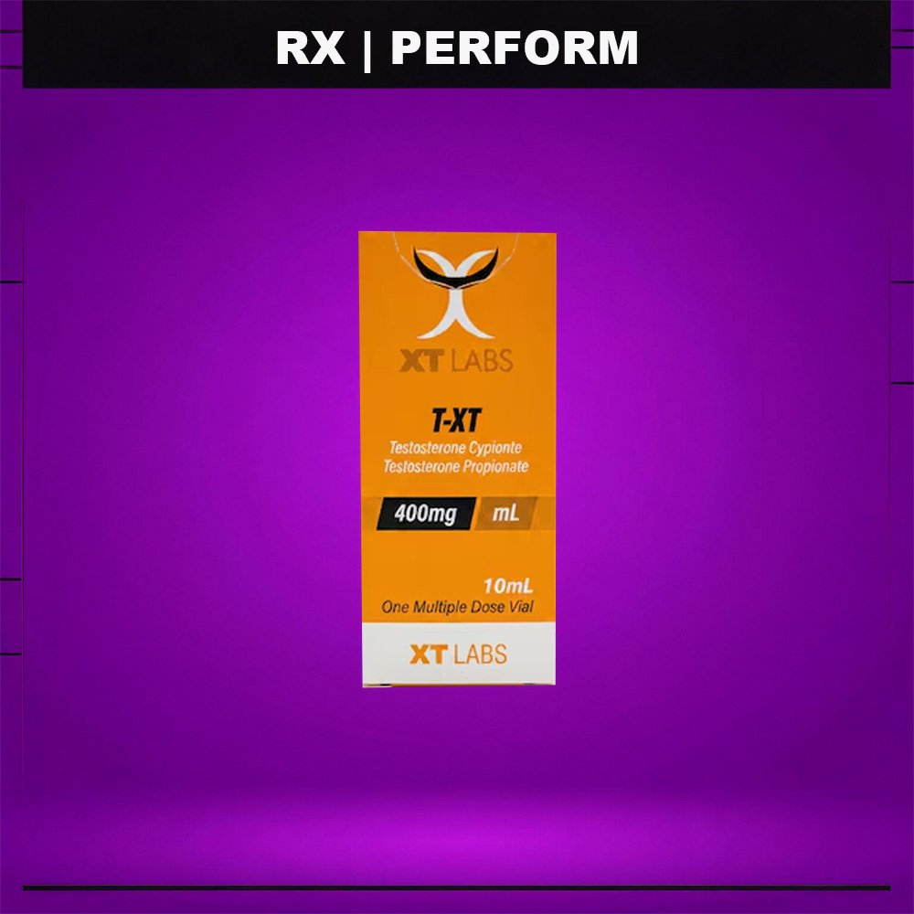 txt TXT 400 mg/mL (Dual Test Blend / Cipionato de Testosterona + Propionato de Testosterona) – Frasco 10 mL – XT Labs - Image 1