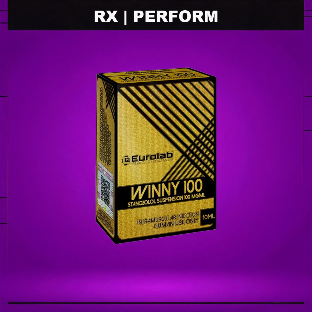 winny100 Winny 100 mg/mL (Stanozolol / Winstrol Inyectable) – Frasco 10 mL – Eurolab - Image 1