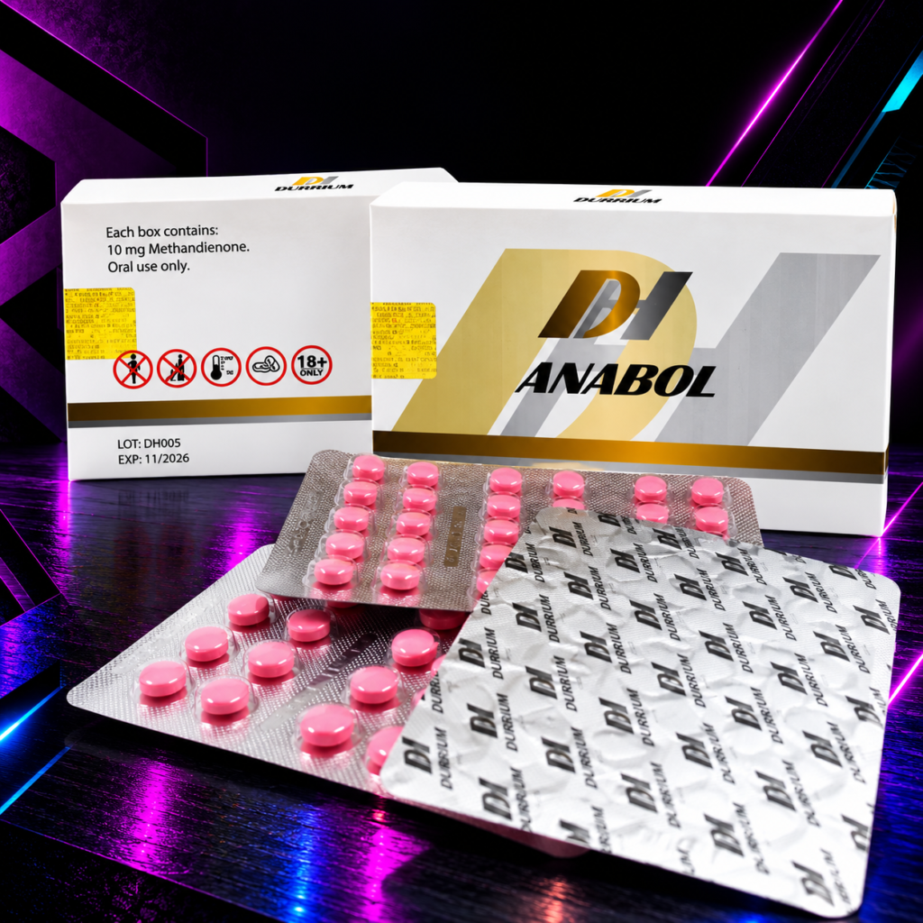 Anabol 10 mg (Metandienona) 90 Tabletas – Durham Labs