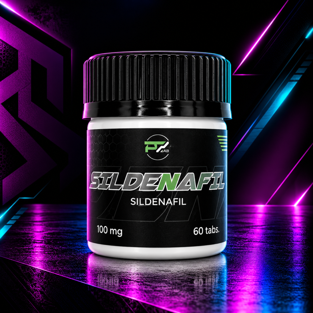 Sildenafil 100 mg (Citrato de Sildenafil / Vasodilatador / Potenciador de Bombeo) – 60 Tabletas – Potenza Lab