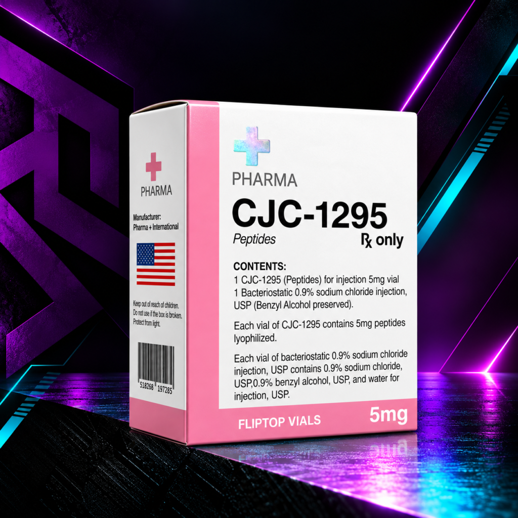 Peptido CJC-1295 5mg +PHARMA - Estimulador de Hormona del Crecimiento (GH)