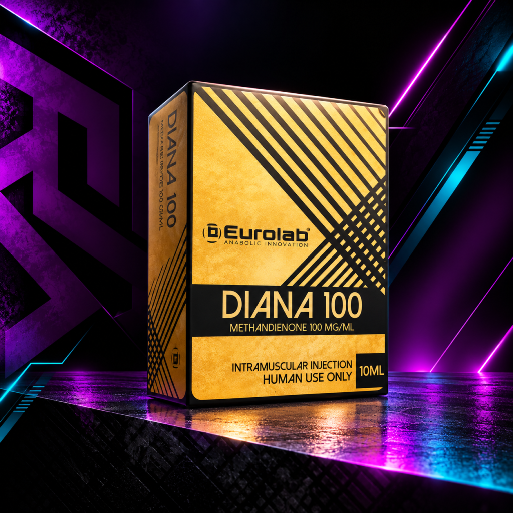 Diana 100 mg/mL (Dianabol Inyectable / Metandrostenolona) – Frasco 10 mL – Eurolab