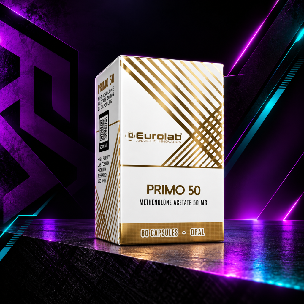Primo 50 (Acetato de Metenolona / Primobolan Oral) – 50 mg – 60 Tabletas – Eurolab