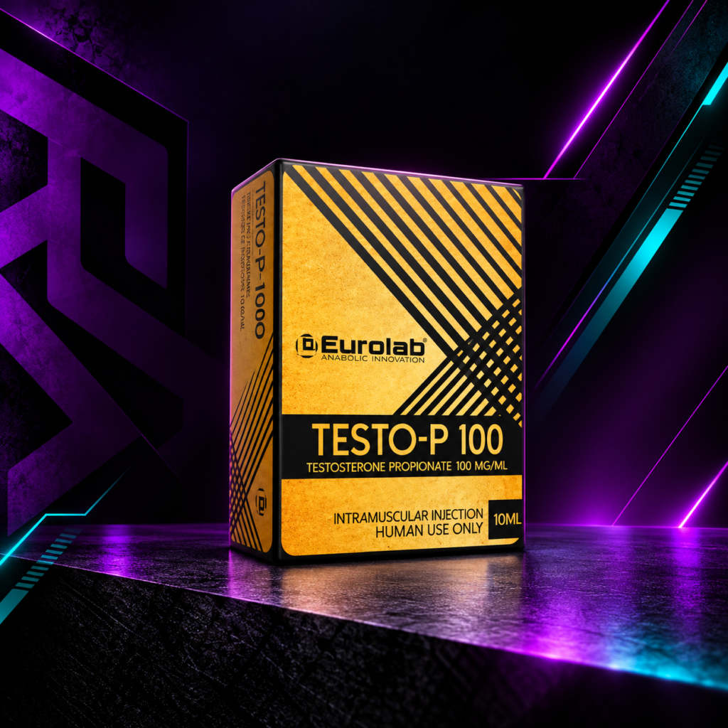 Testo-P 100 mg/mL (Propionato de Testosterona / Propionate) – Frasco 10 mL – Eurolab
