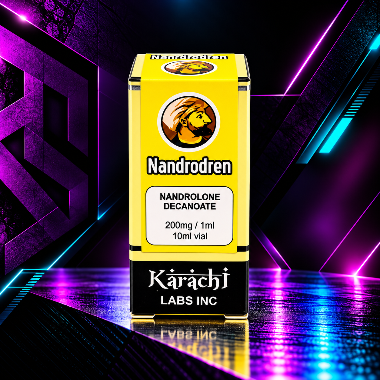 Decadren 300 mg/mL (Decanoato de Nandrolona / Deca Durabolin) – Frasco 10 mL – Karachi Labs