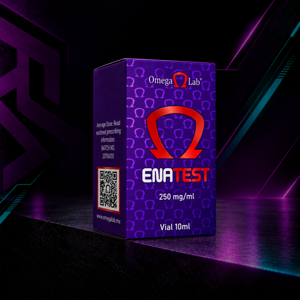 Enatest 250 mg/mL (Enantato de Testosterona / Testosterone Enanthate) – Frasco 10 mL – Omega Labs