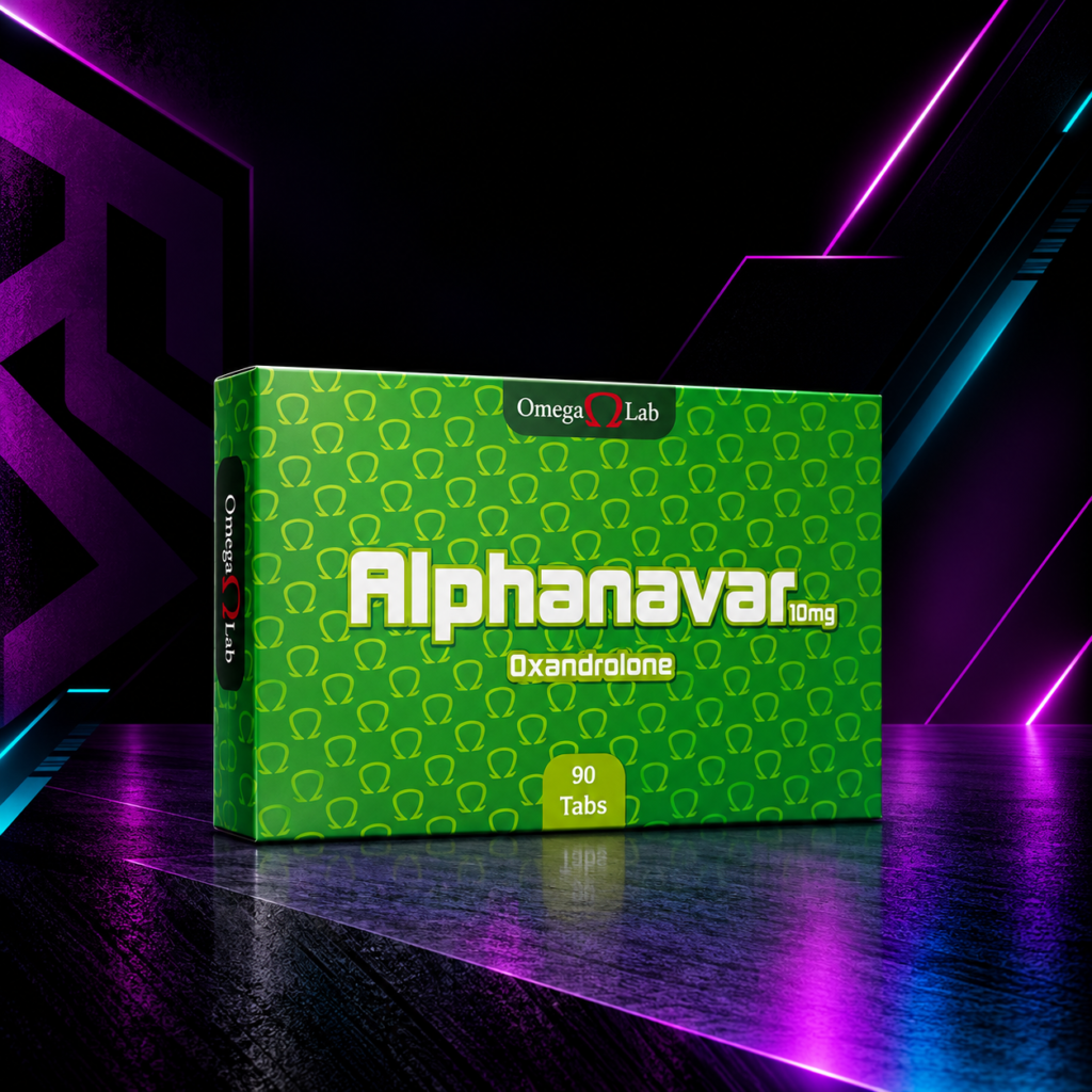 Alphanavar (Oxandrolona / Anavar / Oxandrolone) – 10 mg – 90 Tabletas – Omega Labs