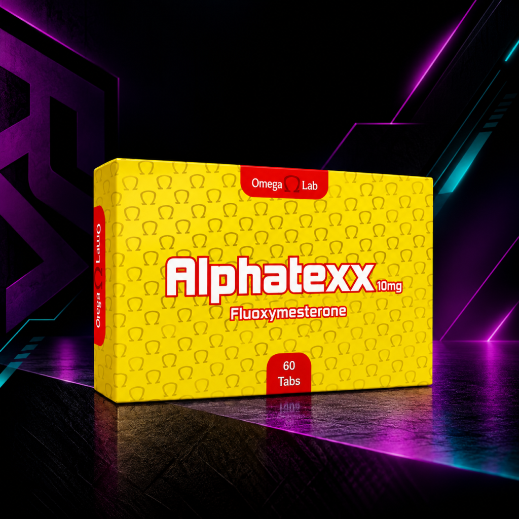 Alphatexx (Halotestin / Fluoximesterona / Fluoxymesterone) – 10 mg – 60 Tabletas – Omega Labs