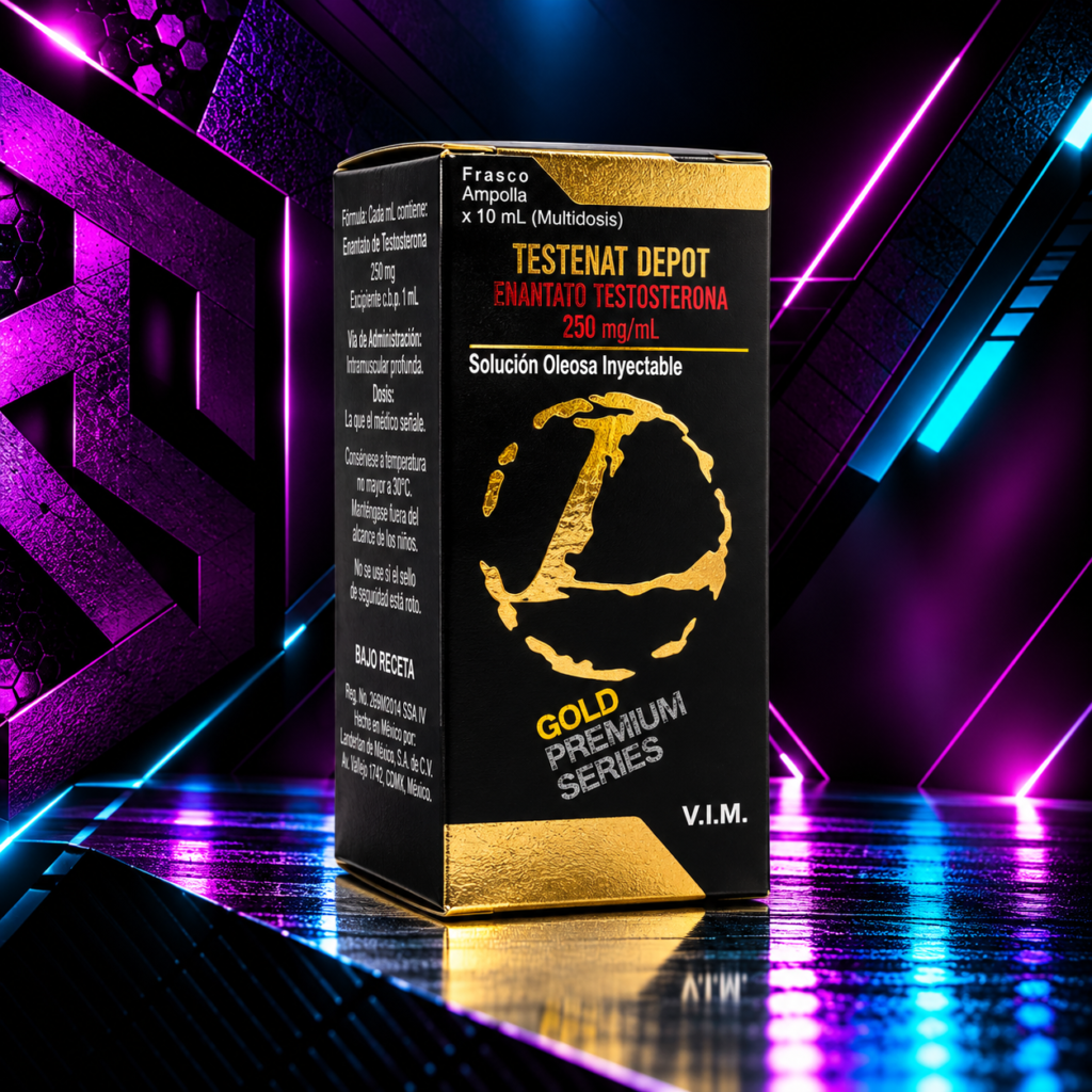 Testenat Depot 250 mg/mL (Enantato de Testosterona / Testosterone Enanthate) – Frasco 4 mL – Landerlan