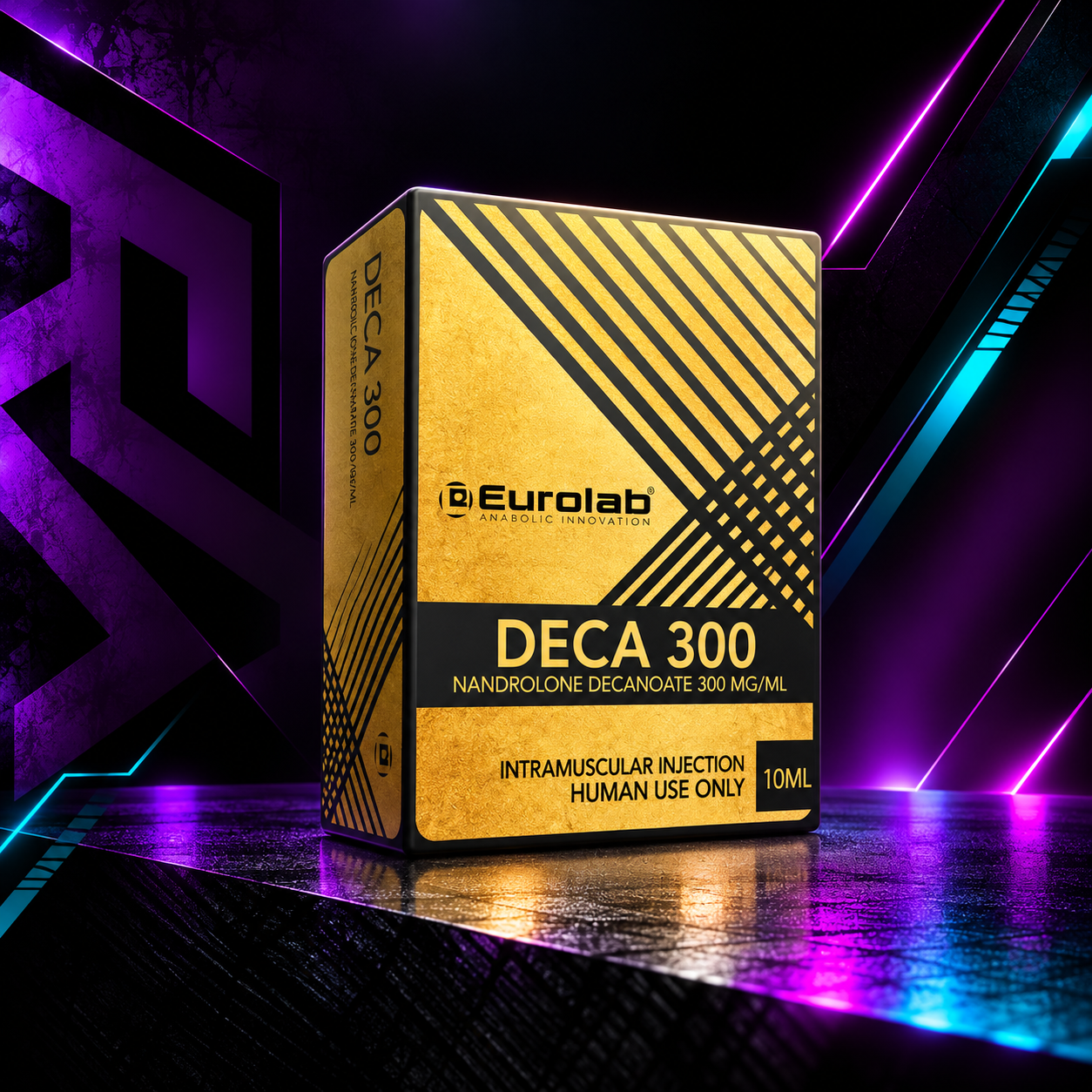 Deca 300 mg/mL (Decanoato de Nandrolona / Deca Durabolin) – Frasco 10 mL – Eurolab