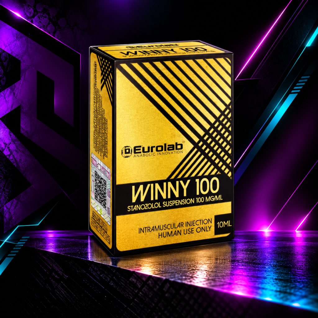 Winny 100 mg/mL (Stanozolol / Winstrol Inyectable) – Frasco 10 mL – Eurolab