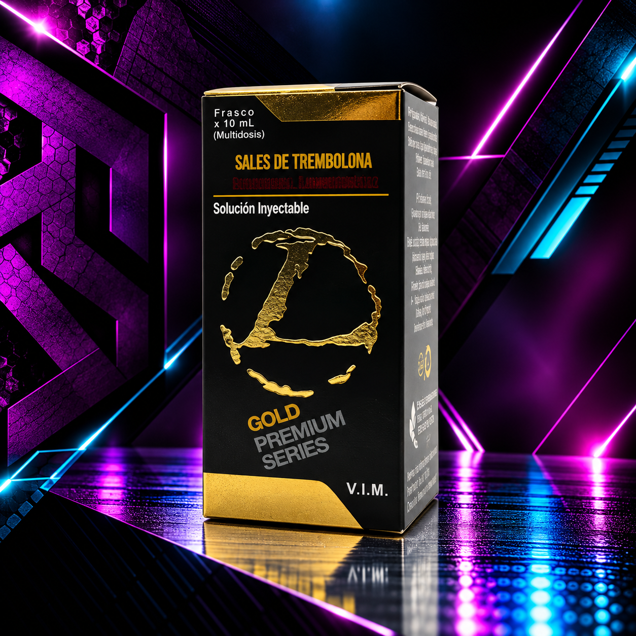 Tritrembo 200 mg/mL (Tri-Trembolona / Mezcla de 3 Sales de Trembolona) – Frasco 10 mL – Landerlan