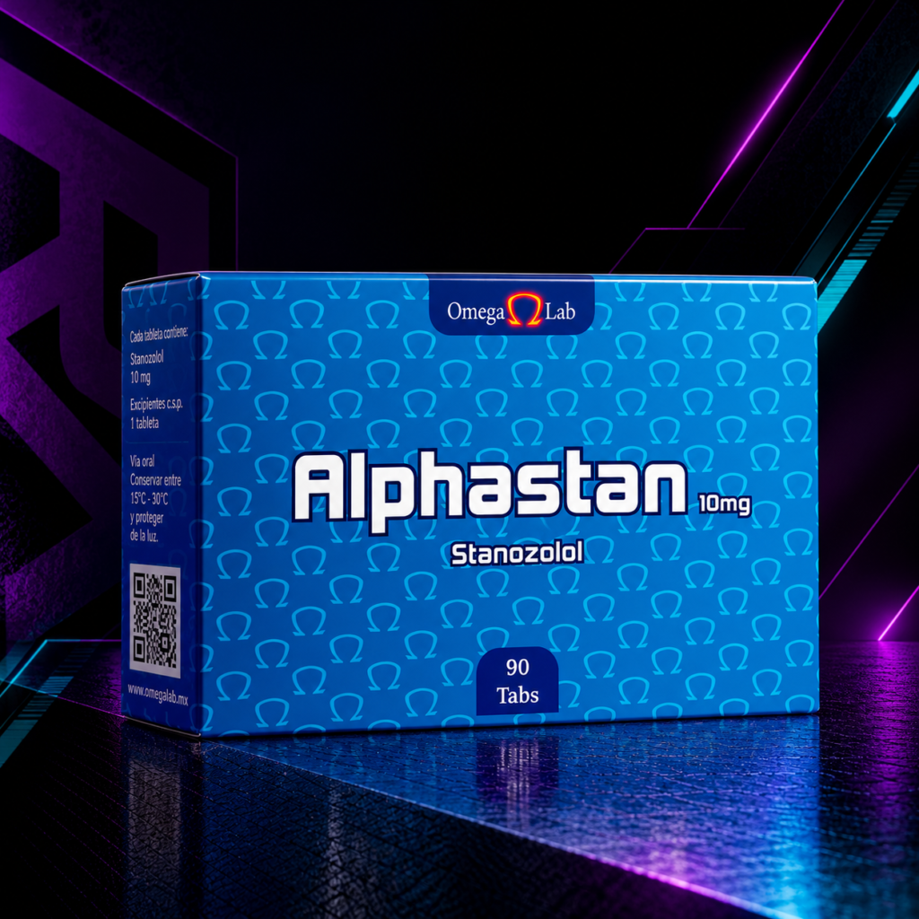 Alphastan (Stanozolol Oral / Winstrol / Stan) – 10 mg – 90 Tabletas – Omega Labs