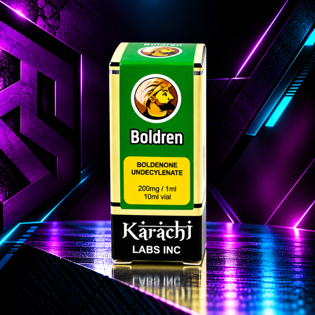 Boldren (Undecilenato de Boldenona / Equipoise) – Frasco 10 mL – Karachi Labs