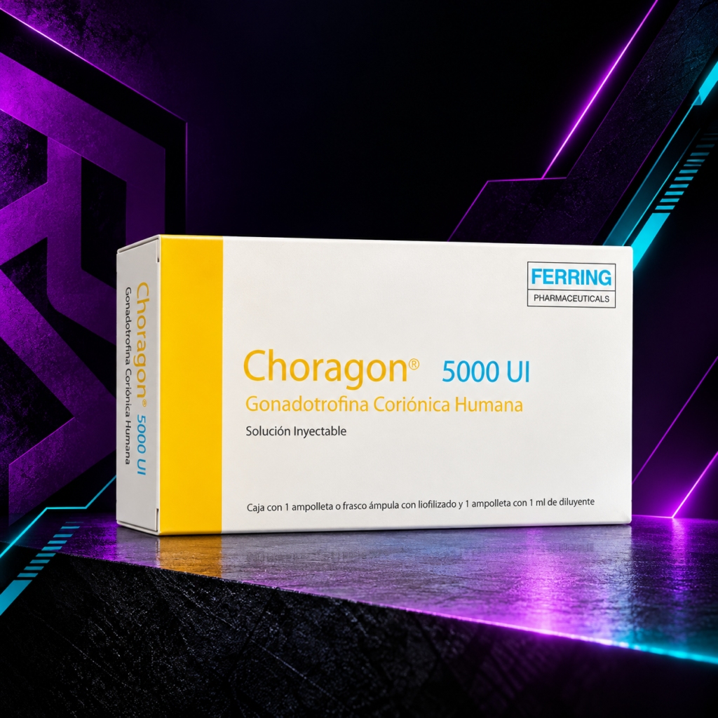 Choragon 5,000 UI (Gonadotropina Coriónica Humana / hCG) – Liofilizado + Diluyente – Ferring Pharmaceuticals