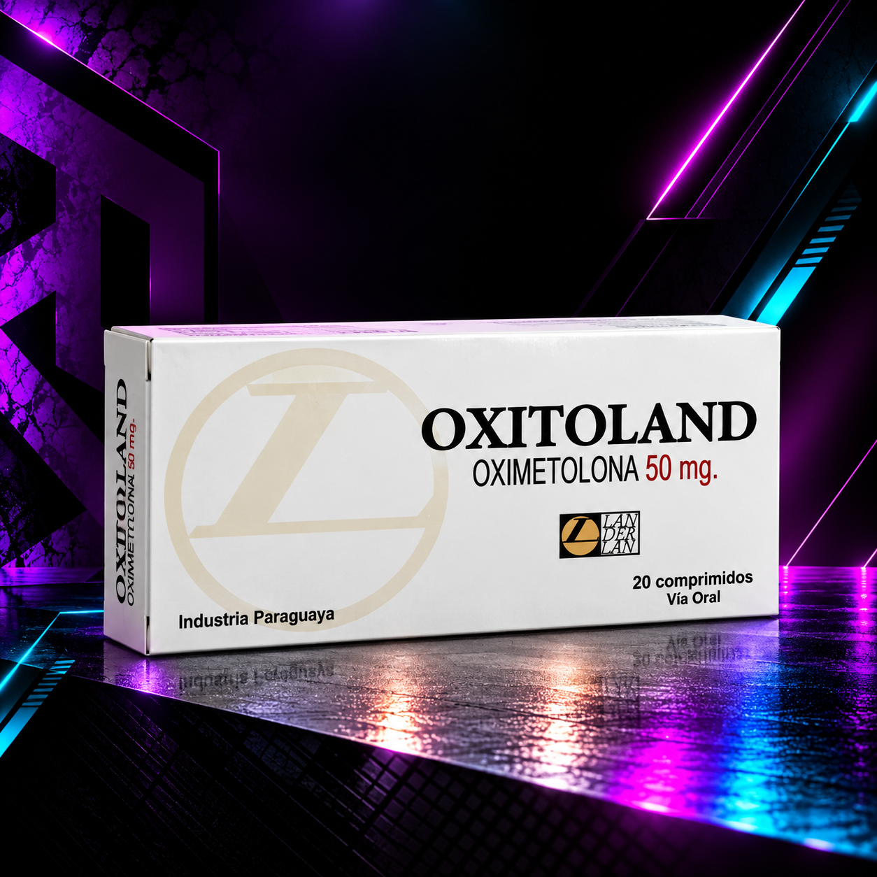 Oxitoland (Oximetolona / Anadrol-50 / Oxymetholone) – 50 mg – 20 Tabletas – Landerlan