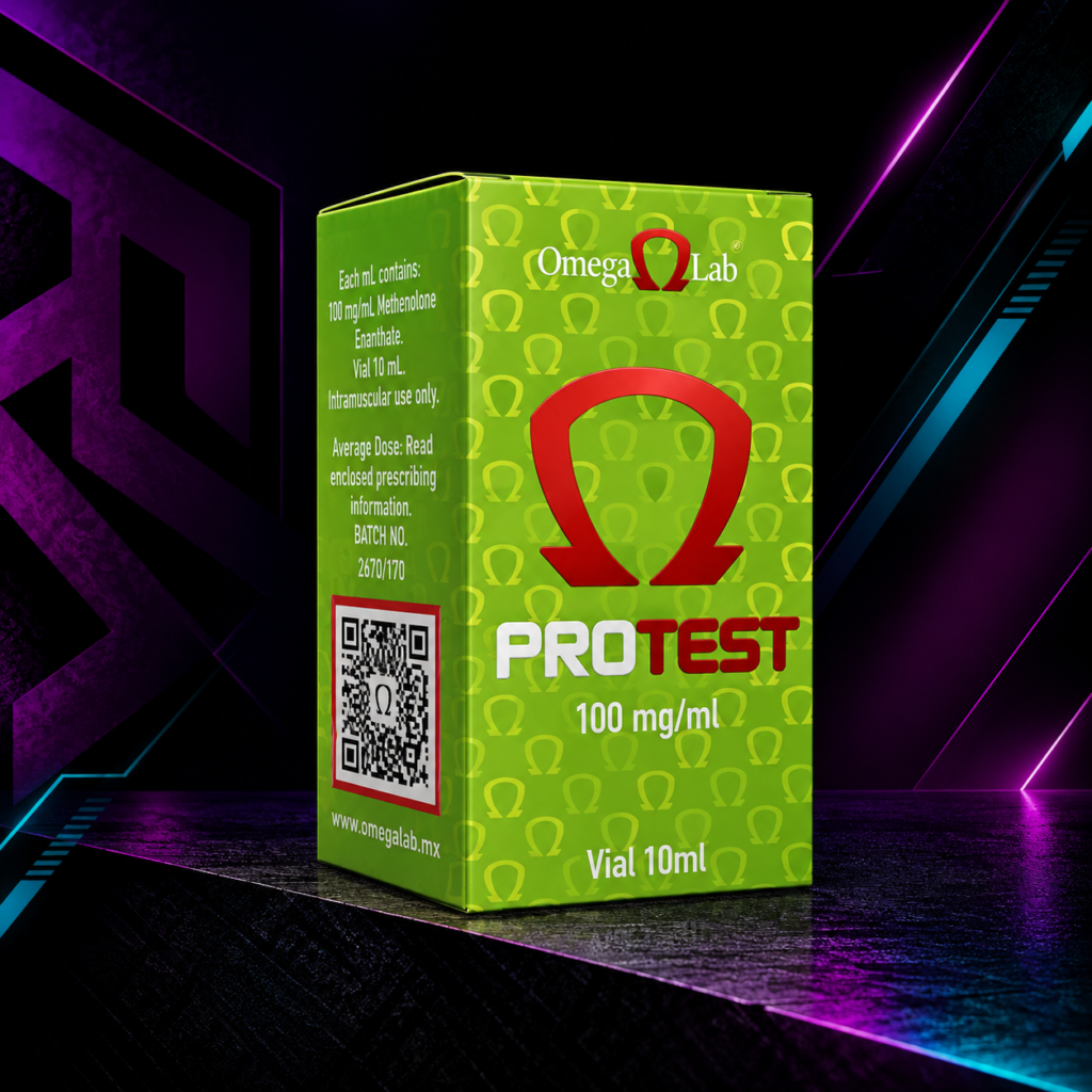 ProTest 100 mg/mL (Propionato de Testosterona / Testosterone Propionate / Testo Prop) – Frasco 10 mL – Omega Labs