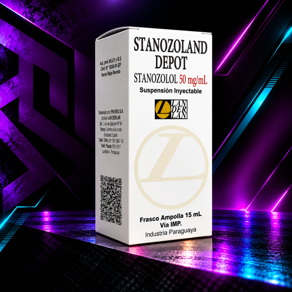 Stanozoland Depot 50 mg/mL (Stanozolol Inyectable / Winstrol Depot) – Frasco 15 mL – Landerlan
