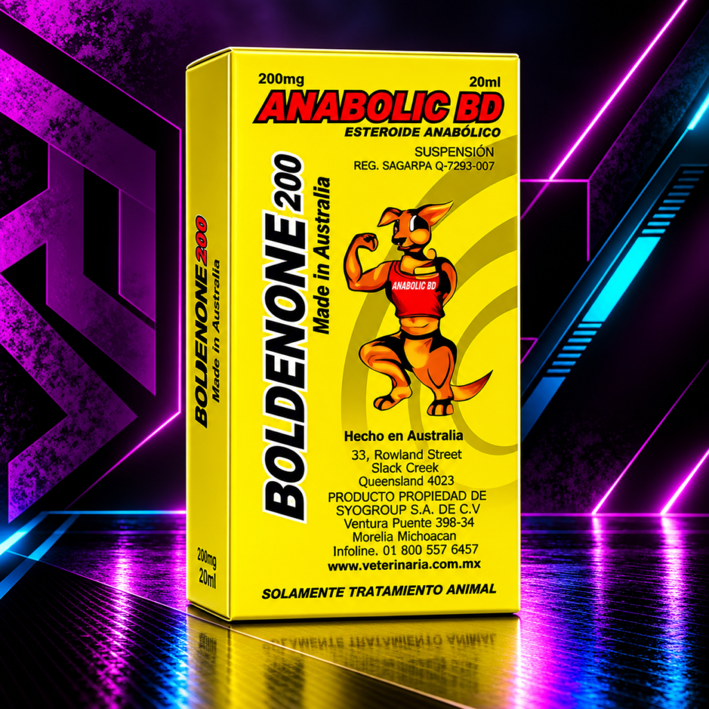 Boldenona 200 mg/mL – Frasco 20 mL – Canguro (Línea Veterinaria / Deportiva)
