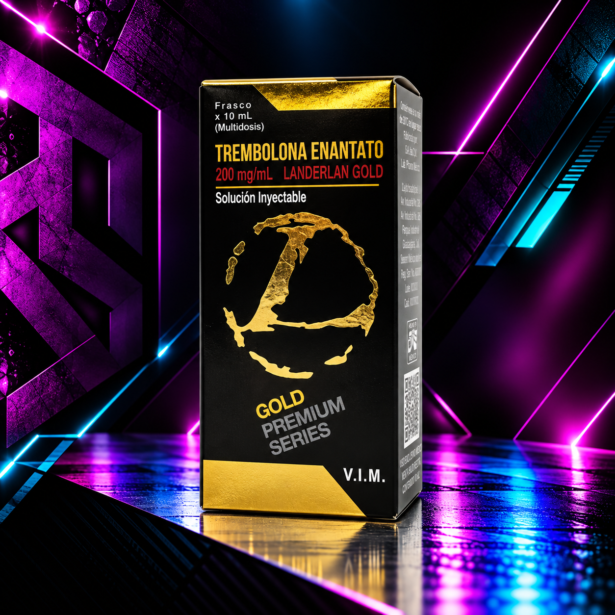 Trembolona Acetato 100 mg/mL (Acetato de Trembolona / Tren Acetate / Tren Ace) – Frasco 10 mL – Landerlan