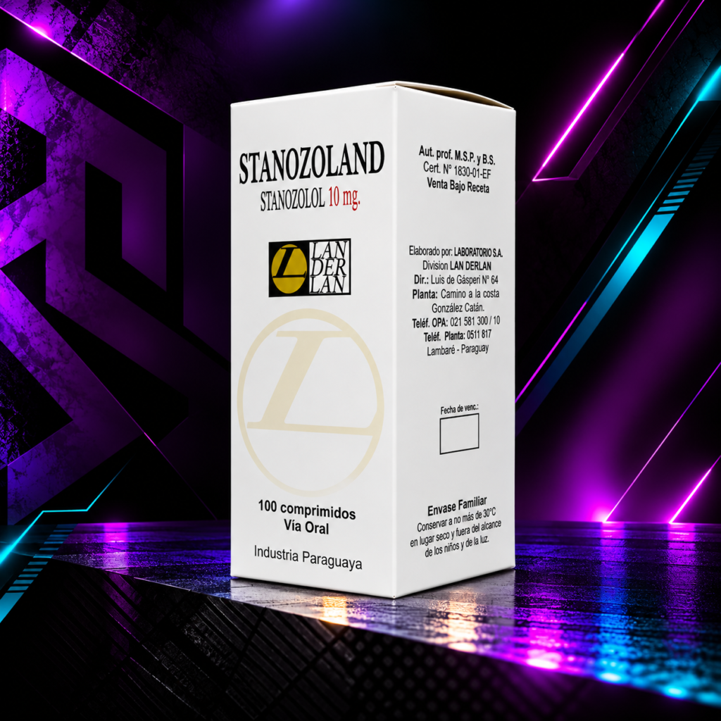 Stanozoland (Stanozolol / Winstrol Oral / Stanazol) – 10 mg – 100 Tabletas – Landerlan