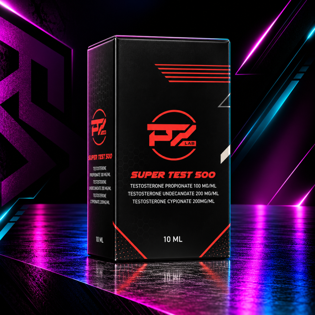 Super Test 500 mg/mL (Mezcla de Testosteronas / Test Blend / Sustanon Concentrado) – Frasco 10 mL – Potenza Lab