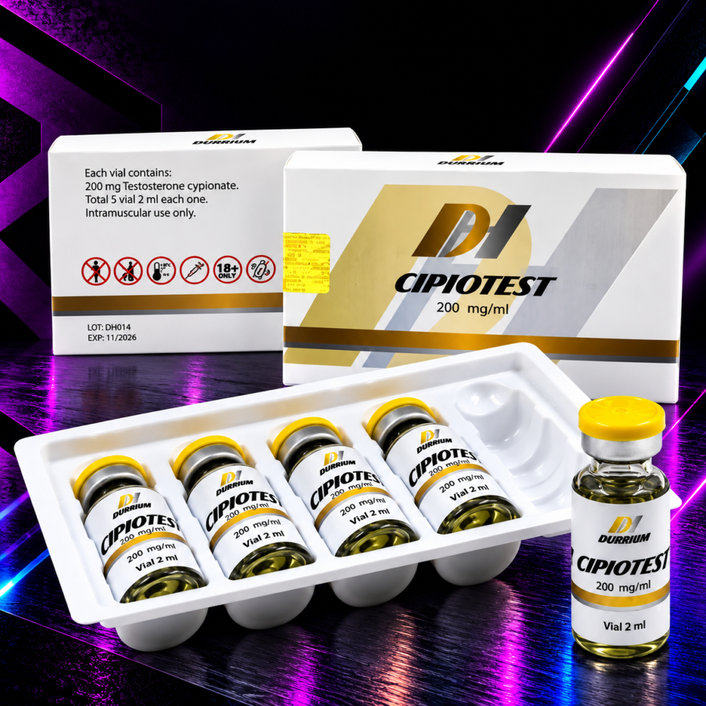 Cipiotest 200 mg/mL (Testosterona Cipionato) Vial 10 mL – Durham Labs