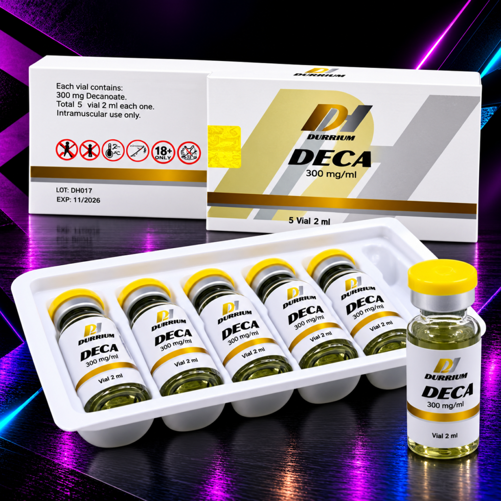 Deca 300 mg/mL (Decanoato de Nandrolona) Vial 10 mL – Durham Labs