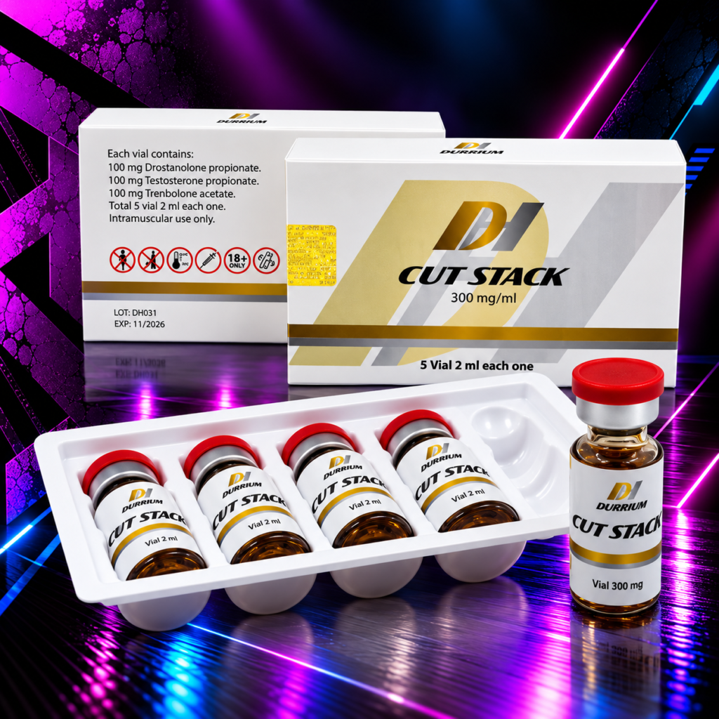 Cut Stack 150 mg/mL (Propionato de Testosterona + Acetato de Trembolona + Propionato de Drostanolona) Vial 10 mL – Durham Labs