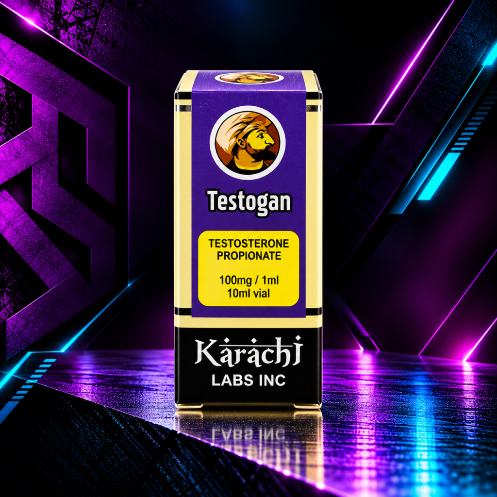 Testogan 100 mg/mL (Propionato de Testosterona / Testosterone Propionate) – Frasco 10 mL – Karachi Labs