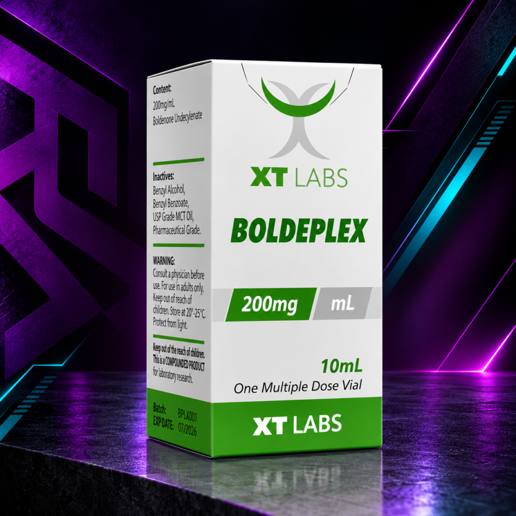 Boldeplex 200 mg/mL (Undecilenato de Boldenona / Equipoise / Boldenone Undecylenate / EQ) – Frasco 10 mL – XT Labs