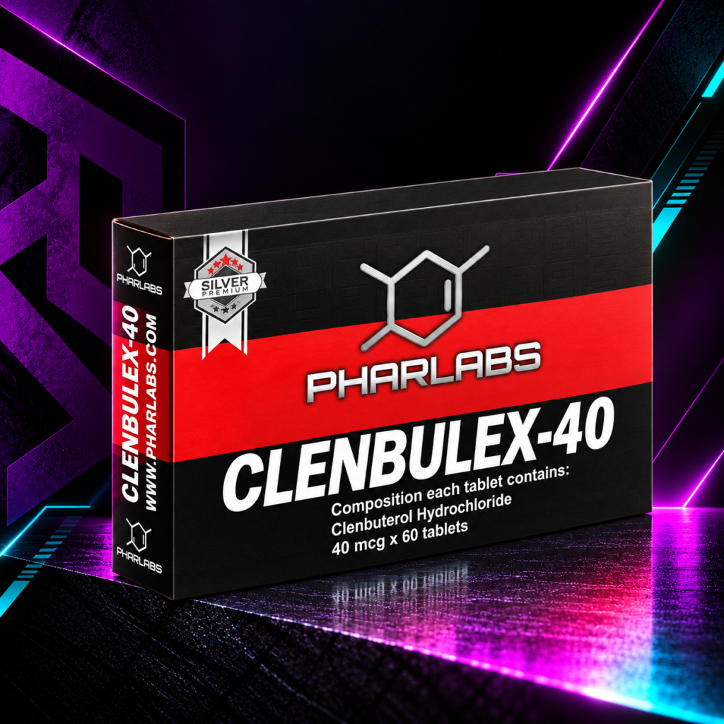 Clenbulex 40 mcg (Clenbuterol Clorhidrato / Clen / Termogénico) – Phar Labs Silver