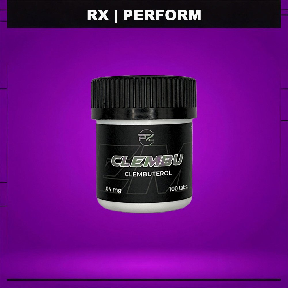 Clembu 40 mcg (Clenbuterol Hidrocloruro / Clem / Fat Burner) – 100 Tabletas – Potenza Lab