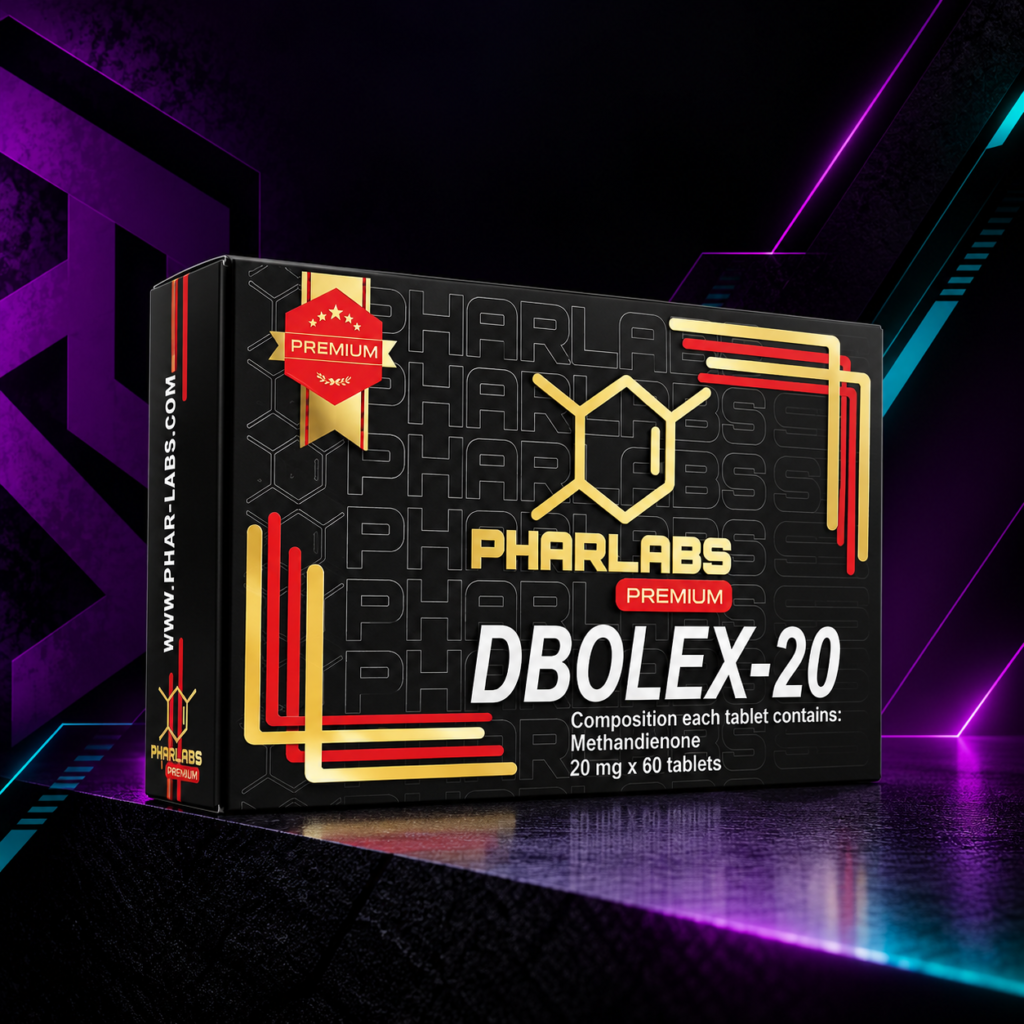 Dbolex 20 mg (Dianabol Oral / Metandrostenolona / Dianabol 20) – 60 Tabletas – Phar Labs Premium
