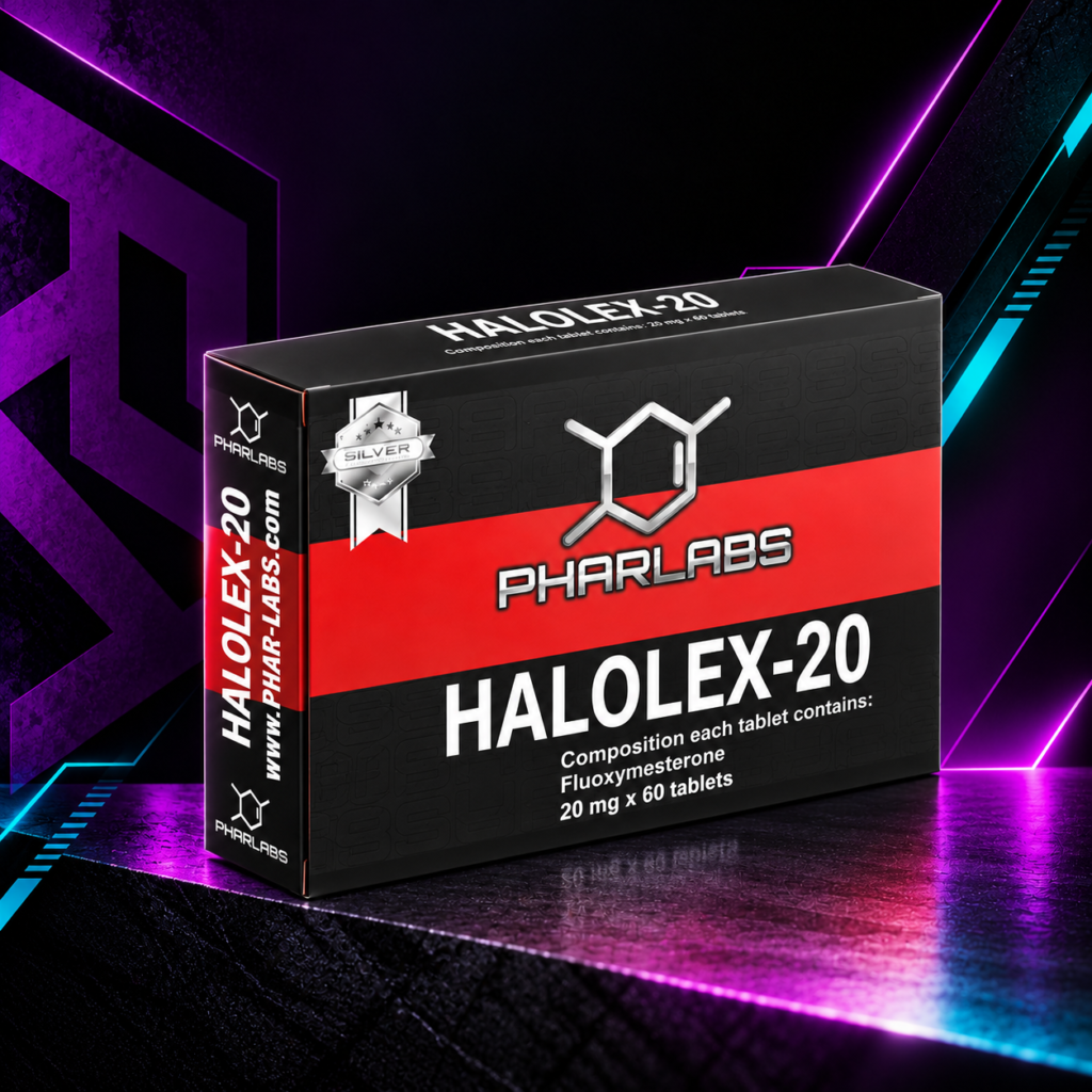 Halolex 20 mg (Fluoximesterona / Halotestin / Fluoxymesterone) – Phar Labs Silver