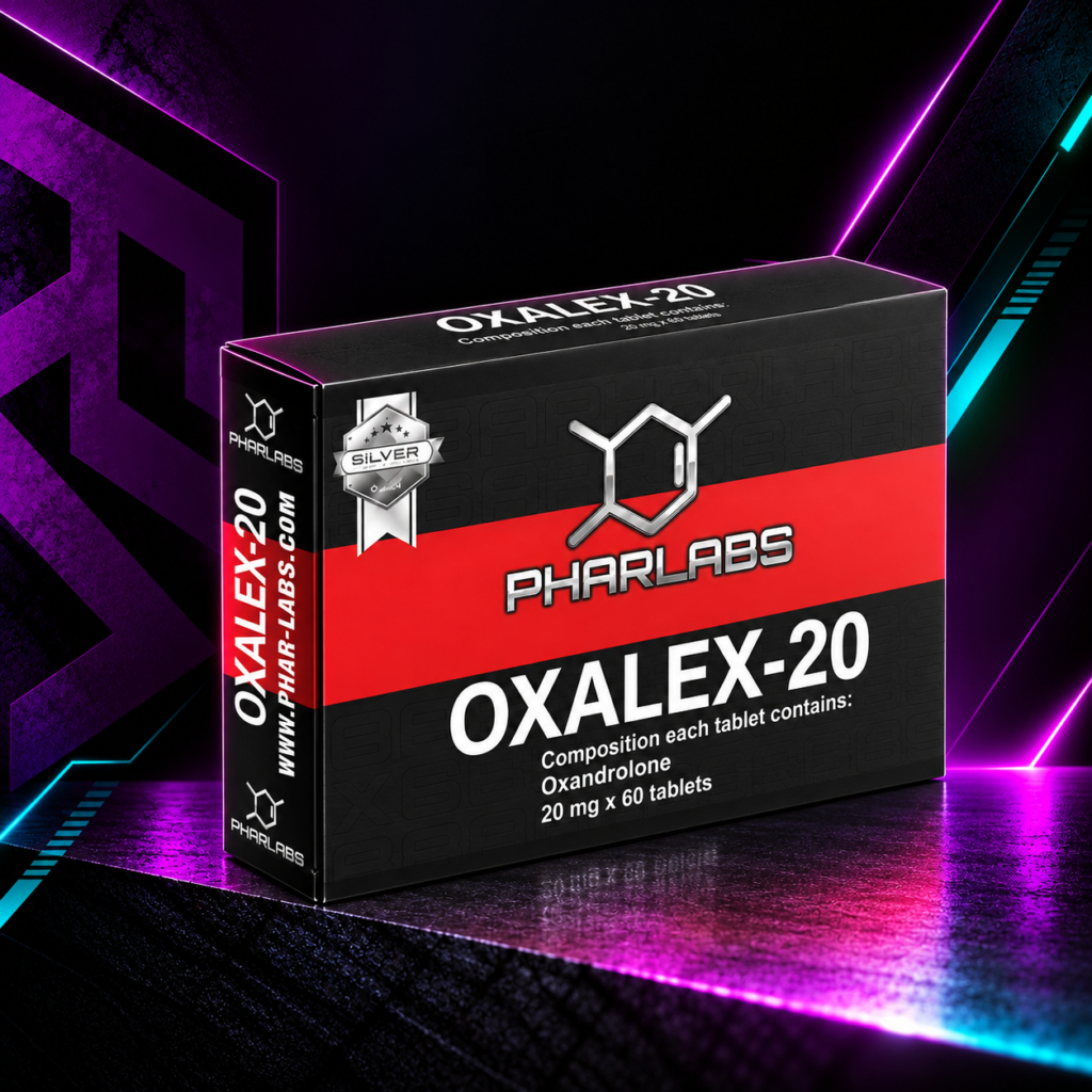 Oxalex 20 mg (Oxandrolona / Anavar / Oxandrolone) – 60 Tabletas – Phar Labs Silver