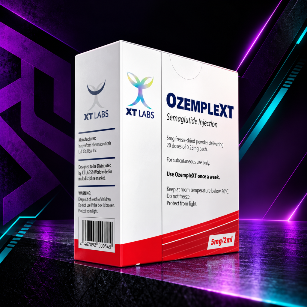 OzempleX (Semaglutida / Semaglutide / Agonista GLP-1 / Control de Apetito y Pérdida de Grasa) – Vial Liofilizado – XT Labs