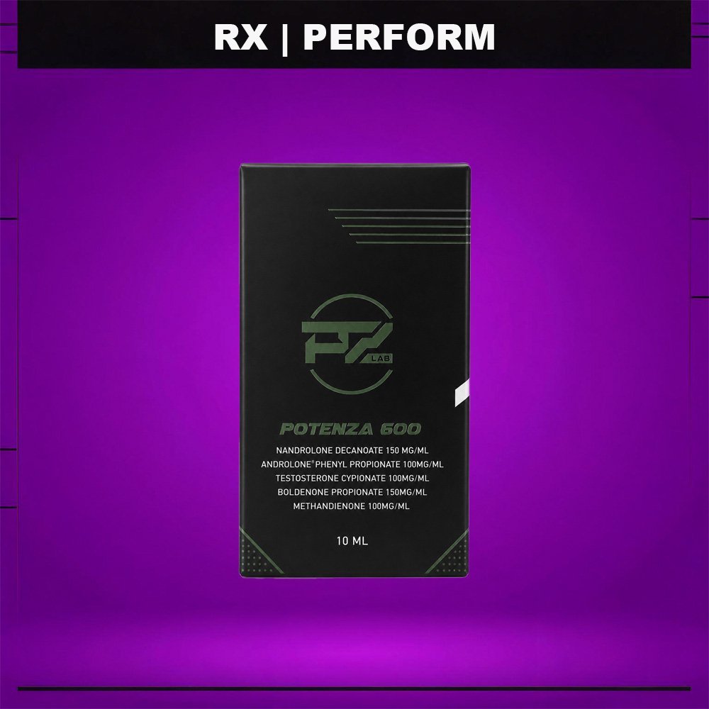 Potenza 600 mg/mL (Mega Blend / Mezcla Anabólica de Máxima Concentración) – Frasco 10 mL – Potenza Lab