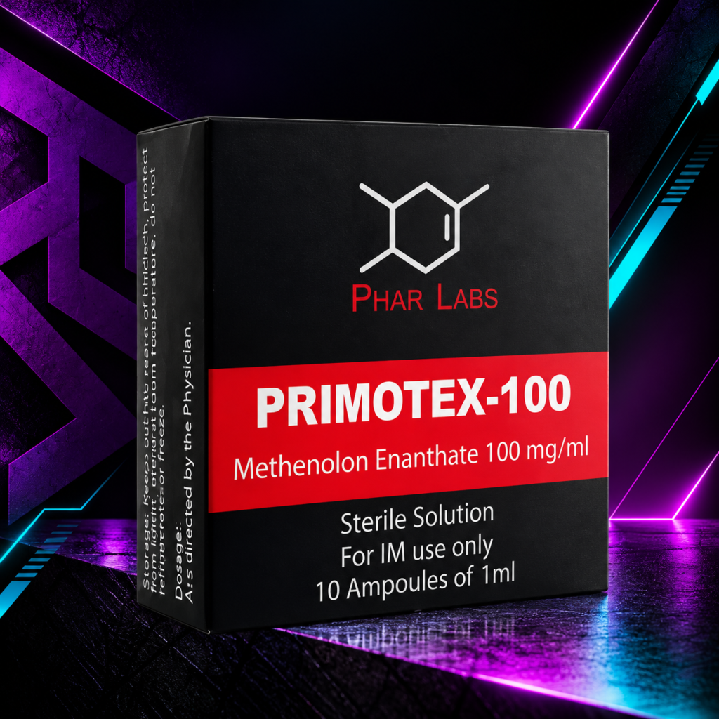 Primotex 100 mg/mL (Primobolan / Metenolona Enantato / Methenolone) – Frasco 10 mL – Phar Labs Silver