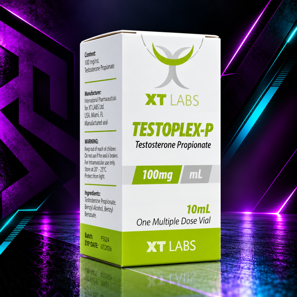 Testoplex-P 100 mg/mL (Propionato de Testosterona / Testosterone Propionate / Test P) – Frasco 10 mL – XT Labs