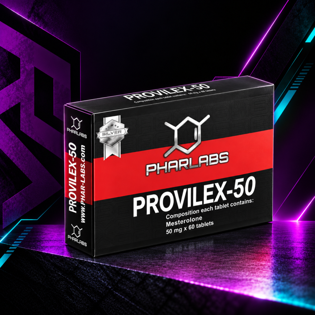 Provilex 50 mg (Proviron / Mesterolona / Mesterolone) – 60 Tabletas – Phar Labs Silver