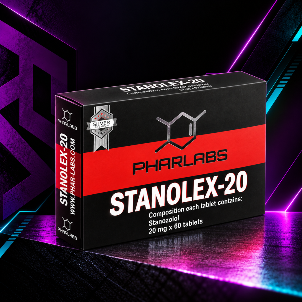 Stanolex 20 mg (Stanozolol Oral / Winstrol / Stanozolol) – 60 Tabletas – Phar Labs Silver