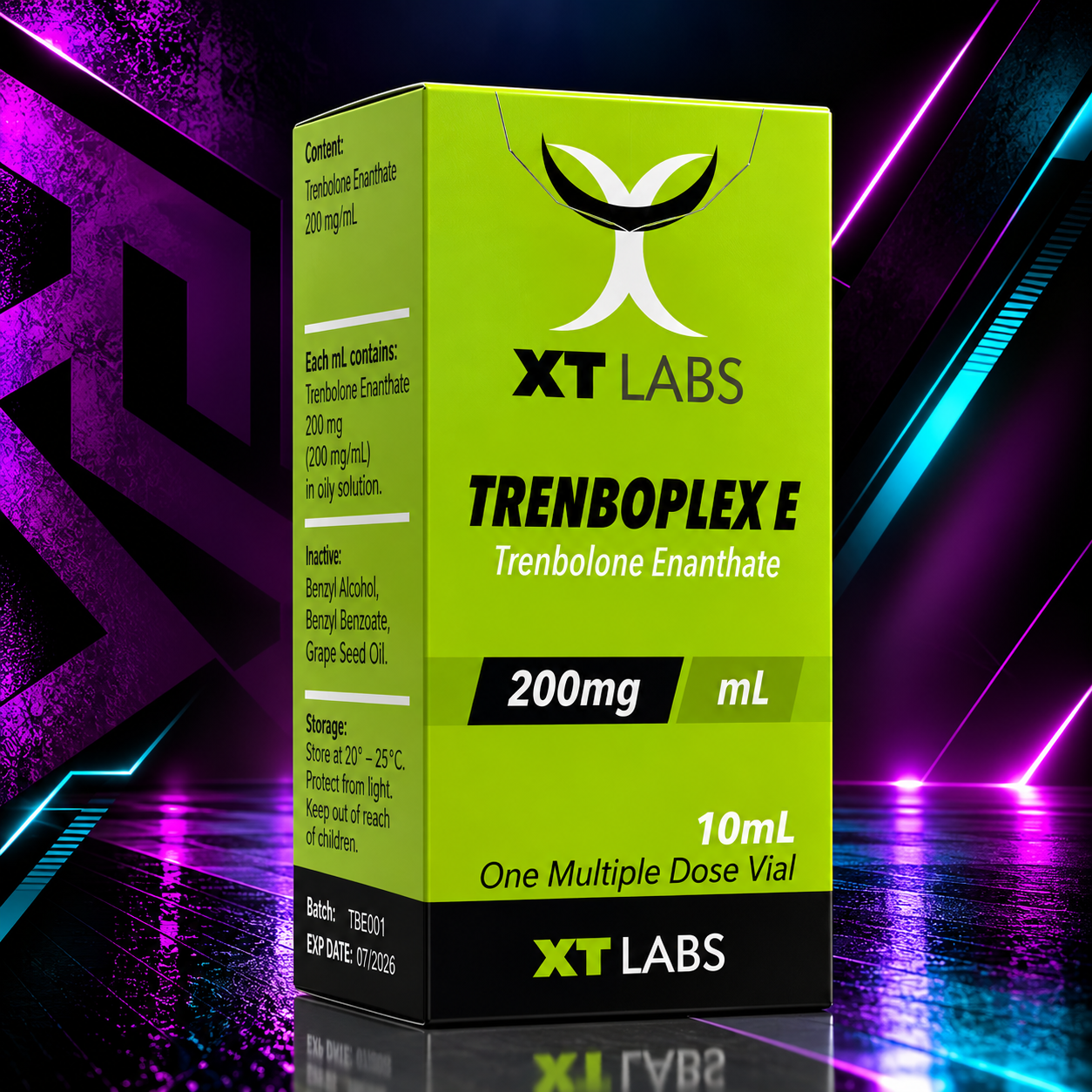 Tremboplex E 200 mg/mL (Enantato de Trembolona / Trenbolone Enanthate / Tren E) – Frasco 10 mL – XT Labs